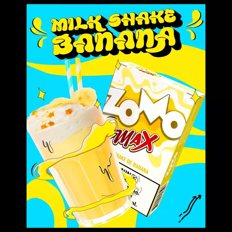 ZOMO MILKSHAKE DE BANANA 50G