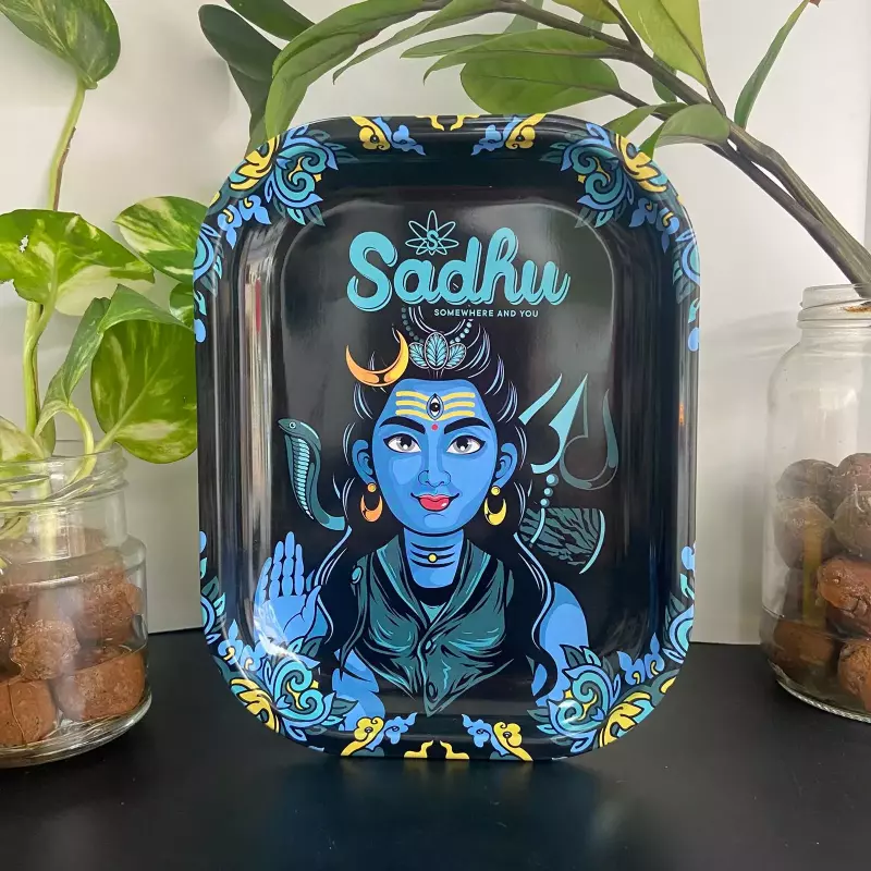 Bandeja Sadhu Shiva Azul