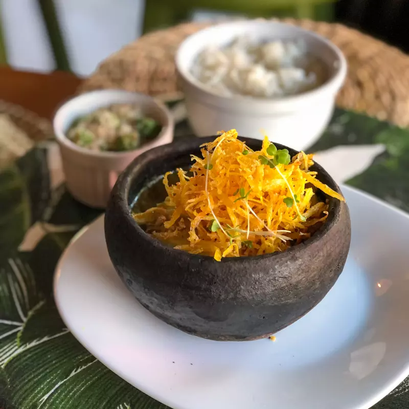 Couve flor no leite de coco (vegano)