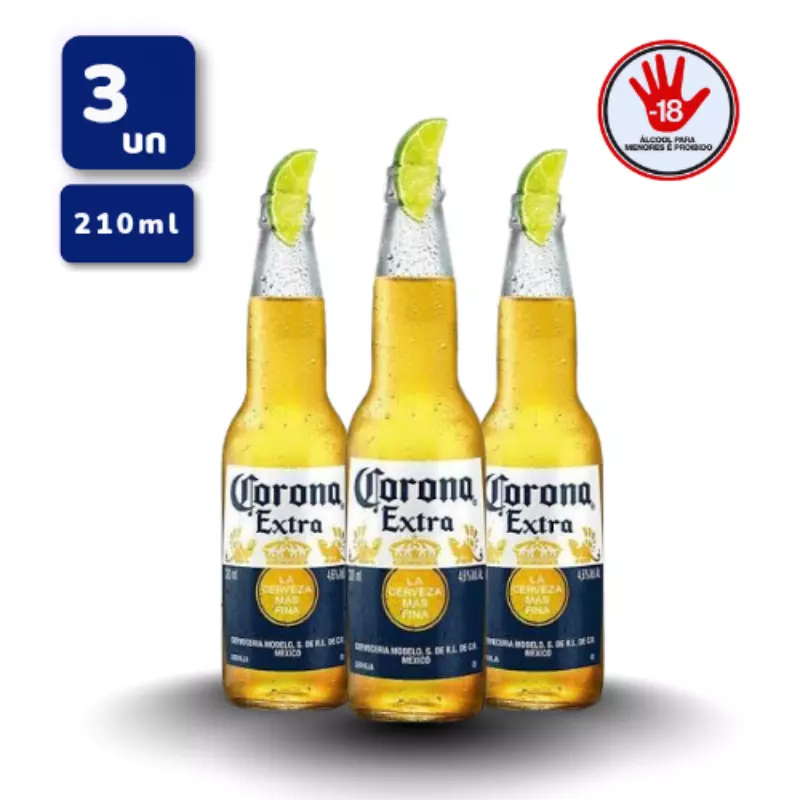3 Long Neck Corona