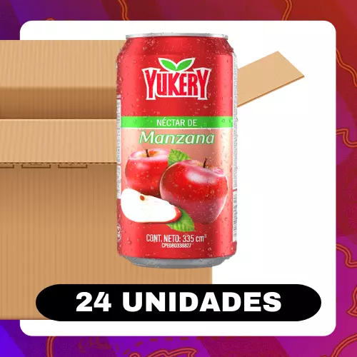 Bulto Yukery Manzana 335ml