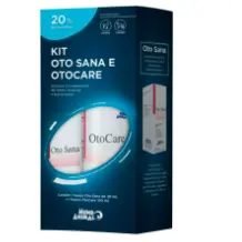 Kit Otosana e Otocare Mundo Animal