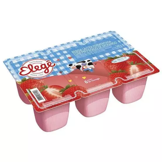 Bebida Láctea Elege Morango 540g