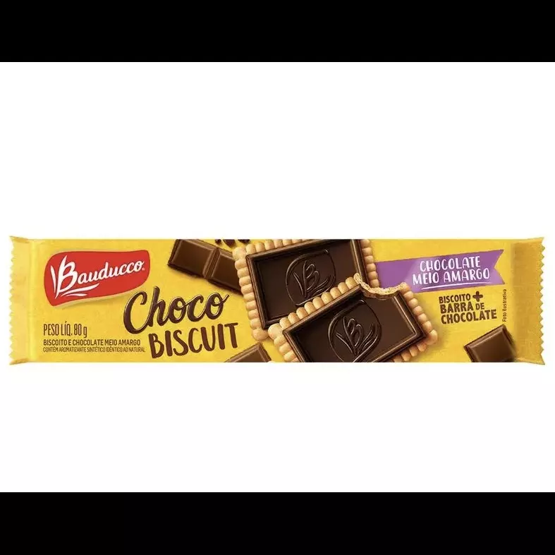 BISCOITO BAUDUCCO CHOCOLATE