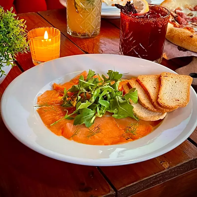 🐟 Carpaccio di Salmone Affumicato