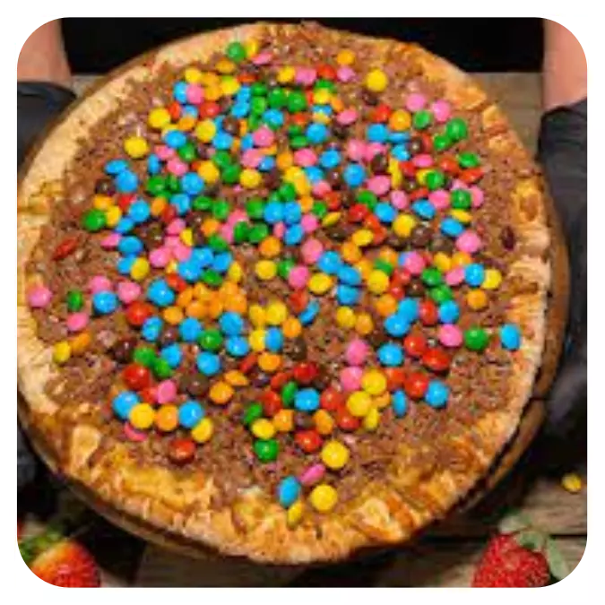 Creme de Avelã com confetti