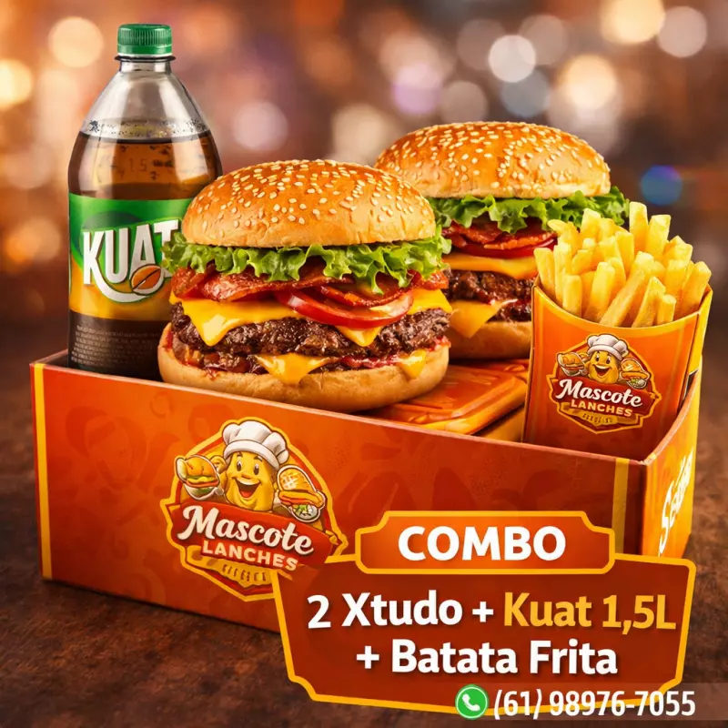 2 Xtudo + KUAT + batata P