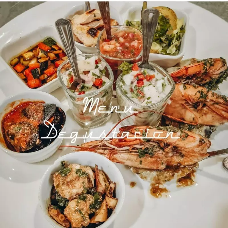 Menú Degustación de Mariscos y Pesc