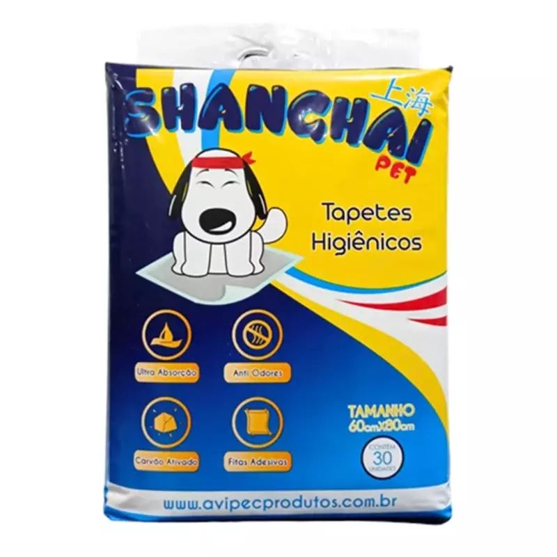 Tapete Higiênico Shanghai Pet 30 Un