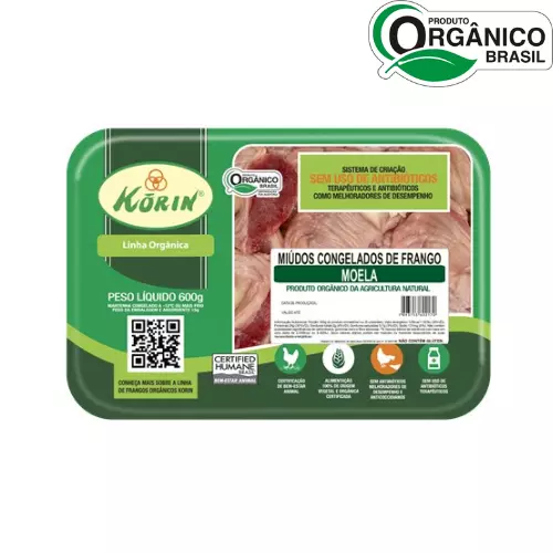 Moela Orgânica 600g