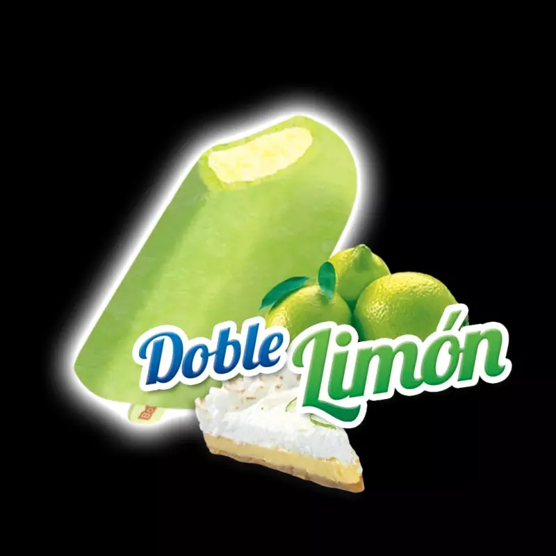 Paleta de doble Limón