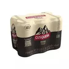 Sixpack Cusqueña negra 473ml