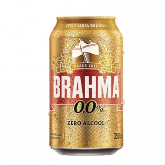 Brahma 0.0 zero 350 ml 12 unidades