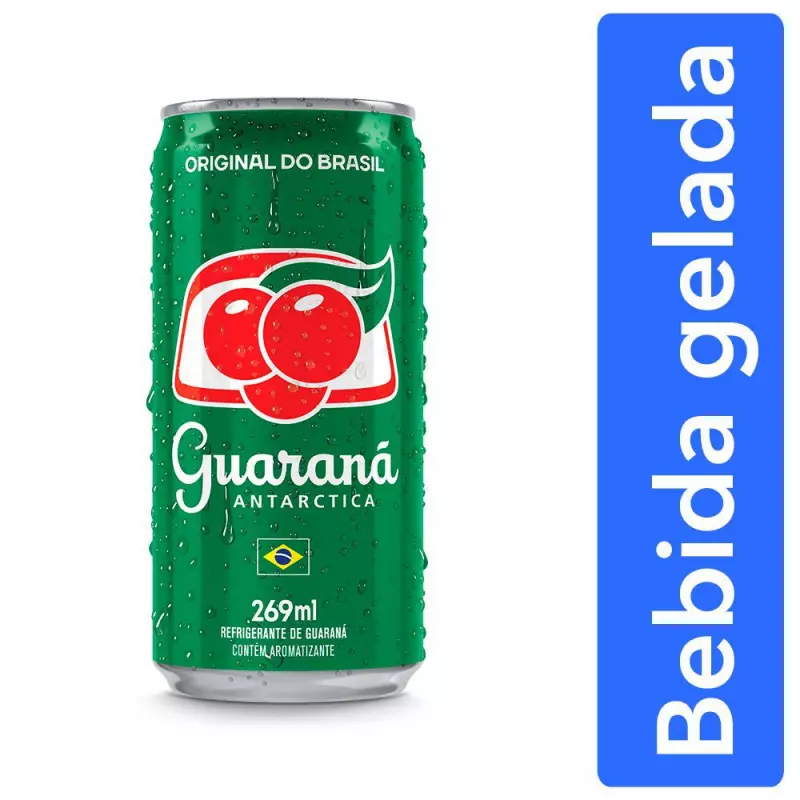 Guaraná antártica lata 269ml