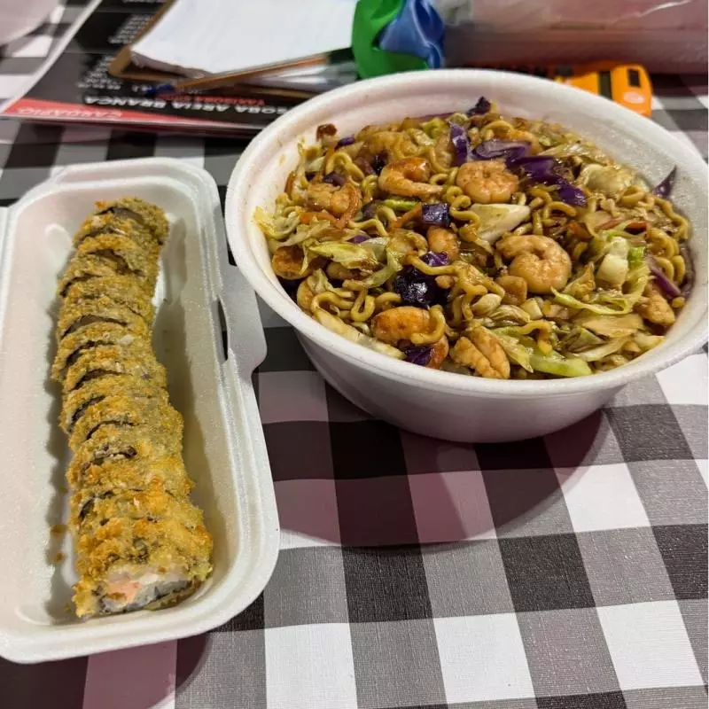 Yakisoba Camarão 600G +12 hot