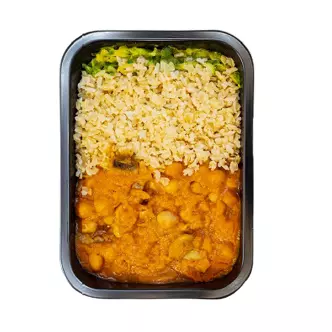 ESTROGONOFF DE FRANGO + BERINGELA