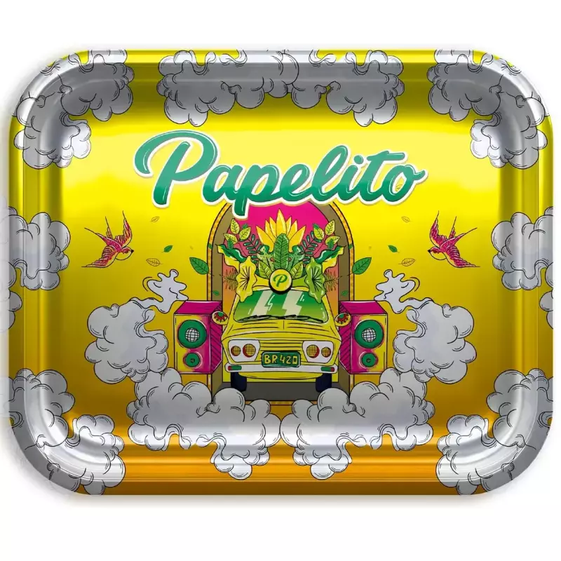 BANDEJA PAPELITO BRASILIA AMARELA G