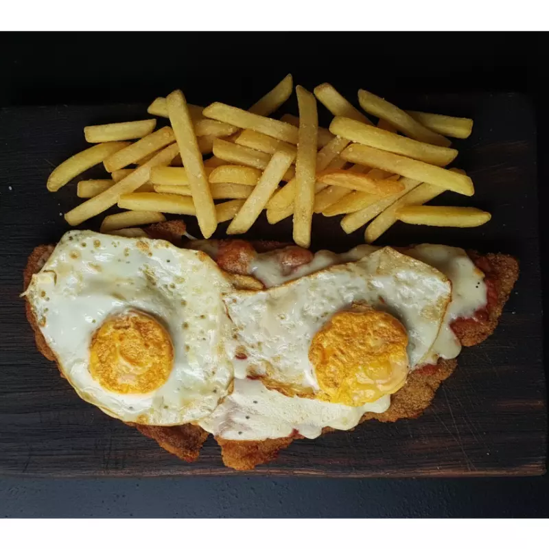 Milanesa/ suprema a Caballo