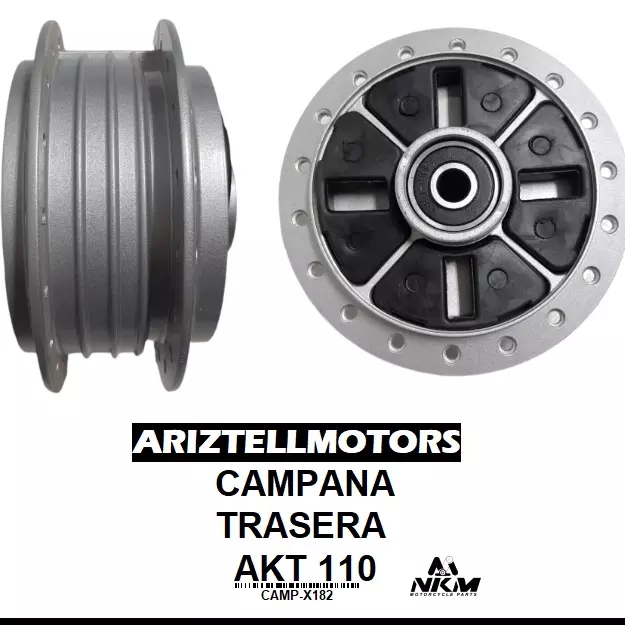 CAMPANA TRASERA AKT 110