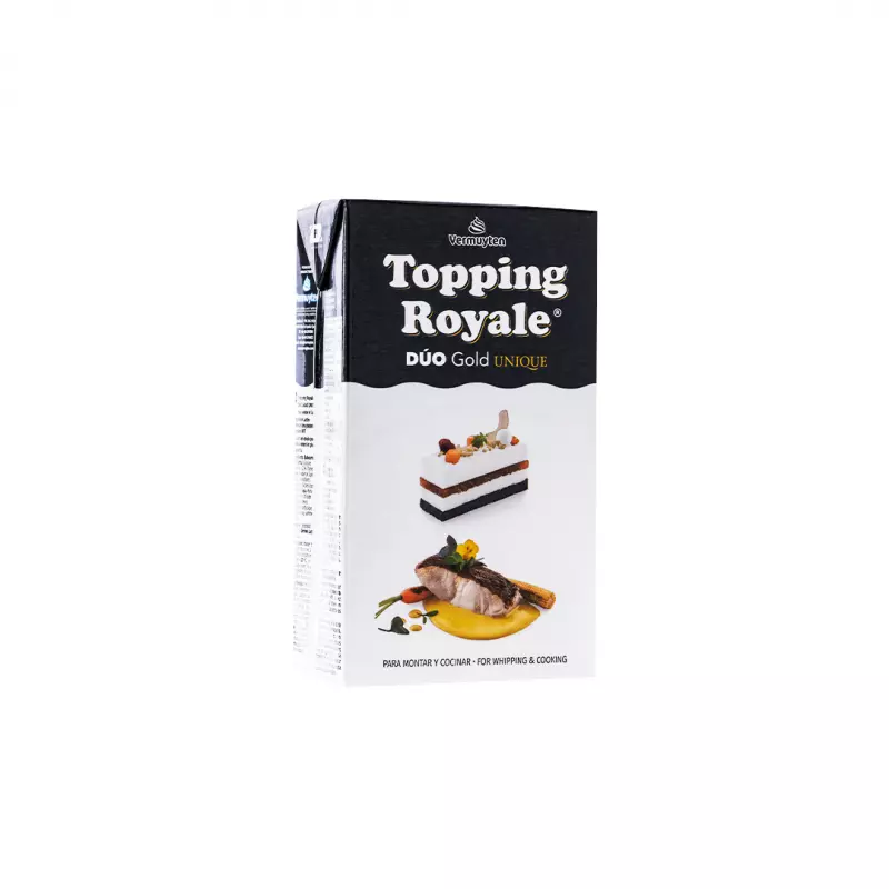 Crema dúo gold Topping Royale 1L