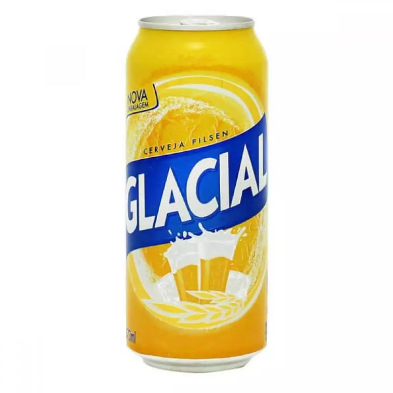 Cerv. Glacial Latão 12x473ml