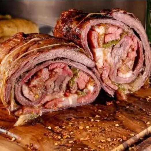 COSTELA DESOSSADA RECHEADA ASSADA