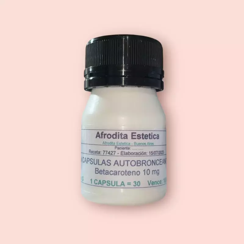 Cápsulas POTENCIADORAS de bronceado