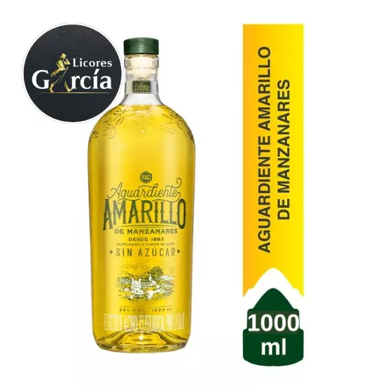 Litro Guaro Amarillo De Manzanares