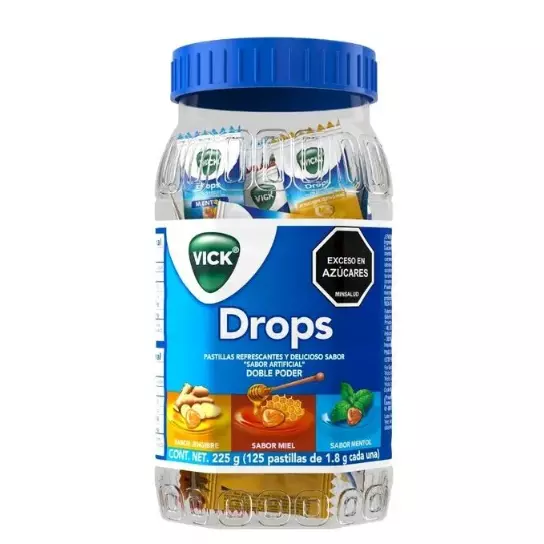 VICK DROPS 125 TAB MASTICABLES
