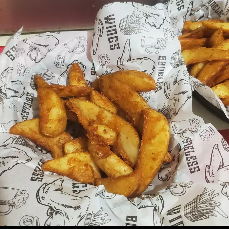 Papas gajo sazonadas