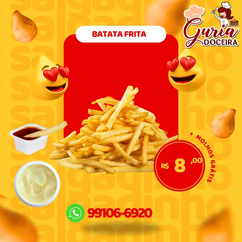 Porcão de batata frita