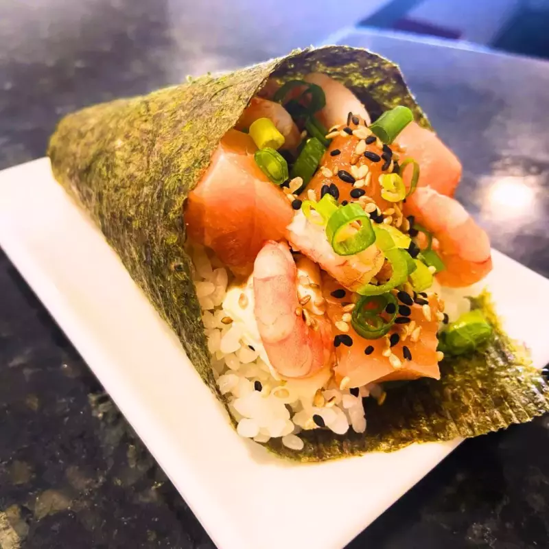 Temaki Salmão / Camarão