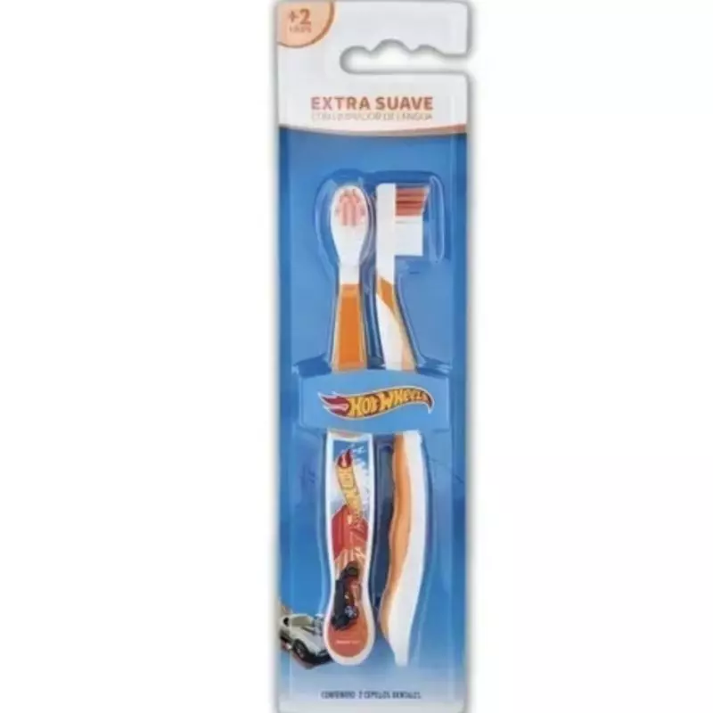 Pack Cepillo infantil Hotwheels