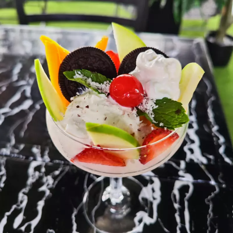 Ice cream fruit