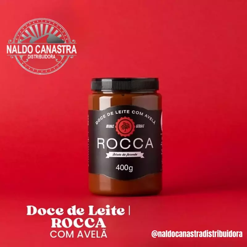 Doce de leite Rocca c/ avelã