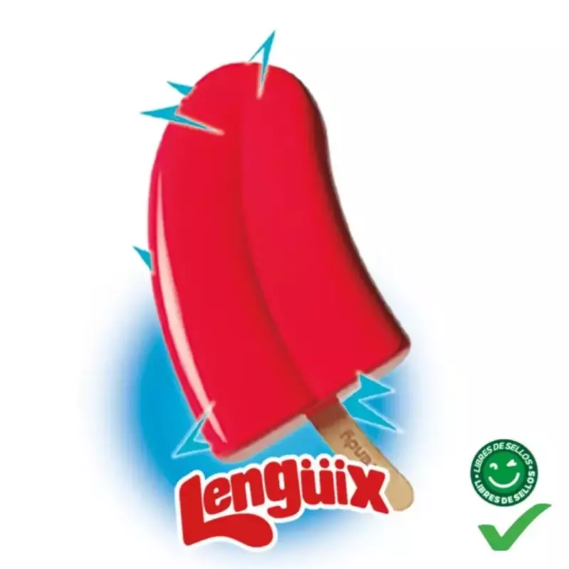 PALETA LENGÜIX FRAMBUESA