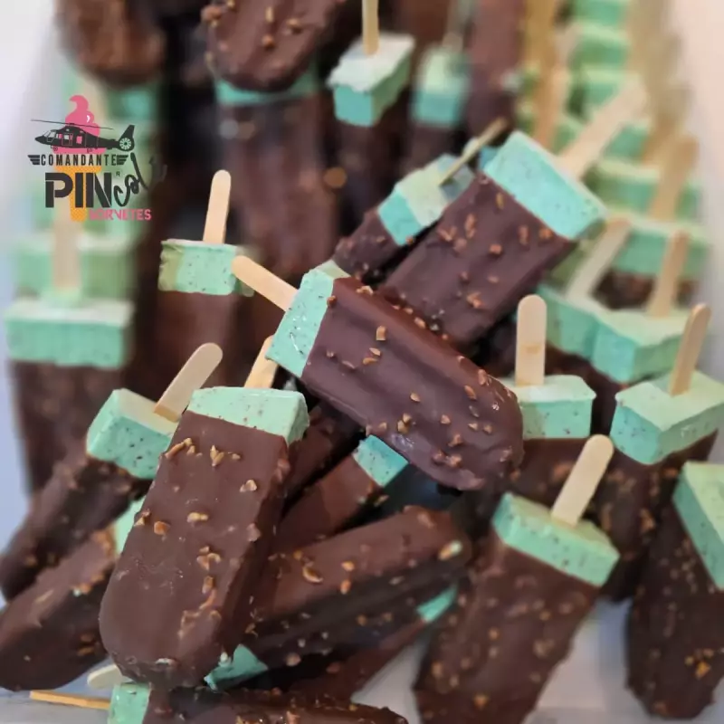 Picolé Skimó de Menta com Chocolate