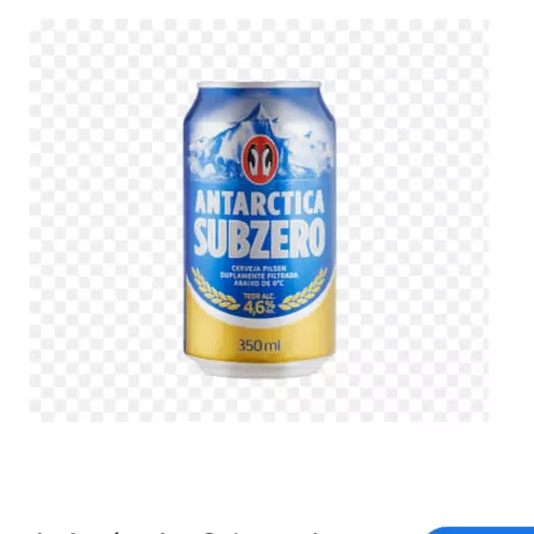 ANTARCTICA SUBZERO 350 ML 12 UNIDADE