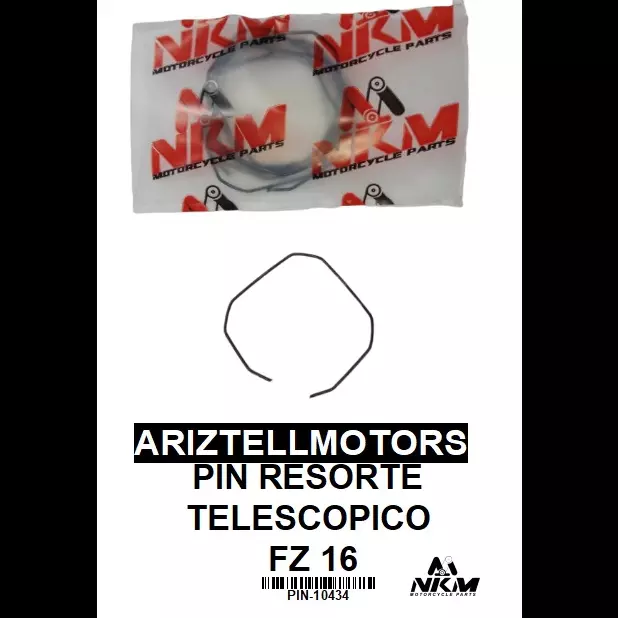 PIN RESORTE TELESCOPICO FZ 16