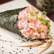 Temaki salmão com creme cheese