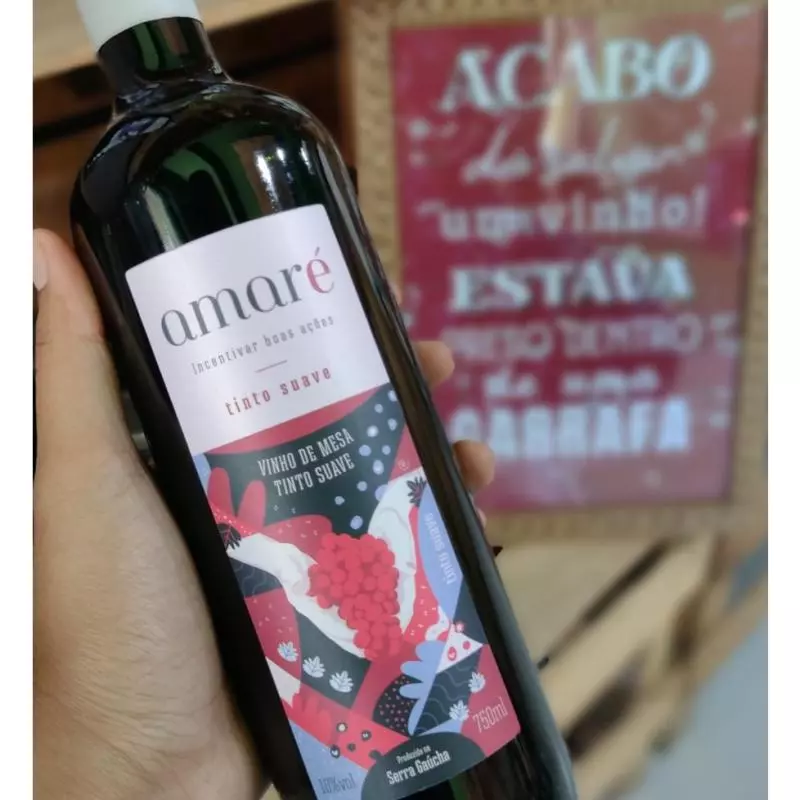 Vinho Tinto Suave - Amaré