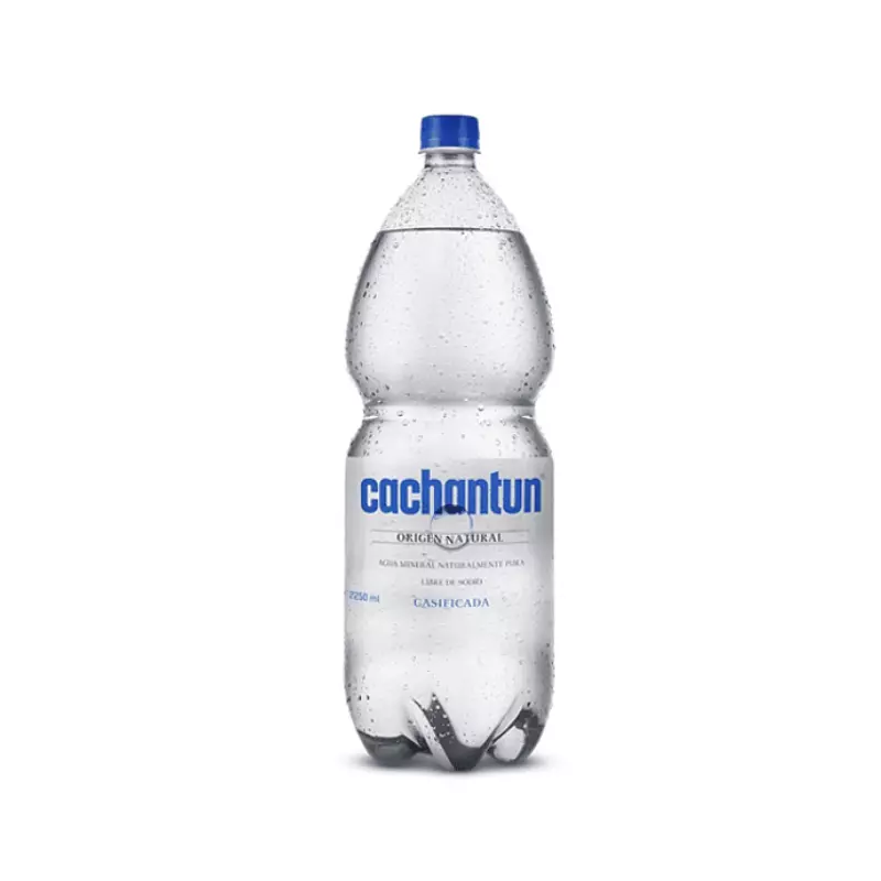 Agua Cachantun con gas 2.5 Lts