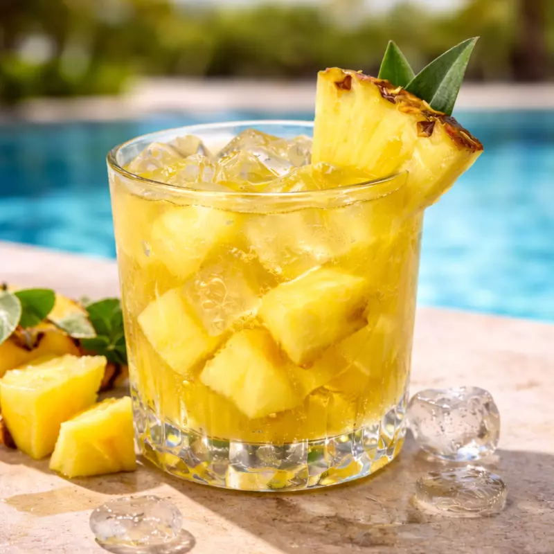 CAIPIRINHA DE ABACAXI