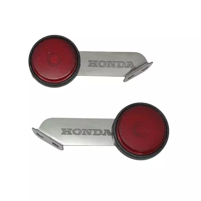 BOTON REFLECTIVO HONDA CON BASE ROJO