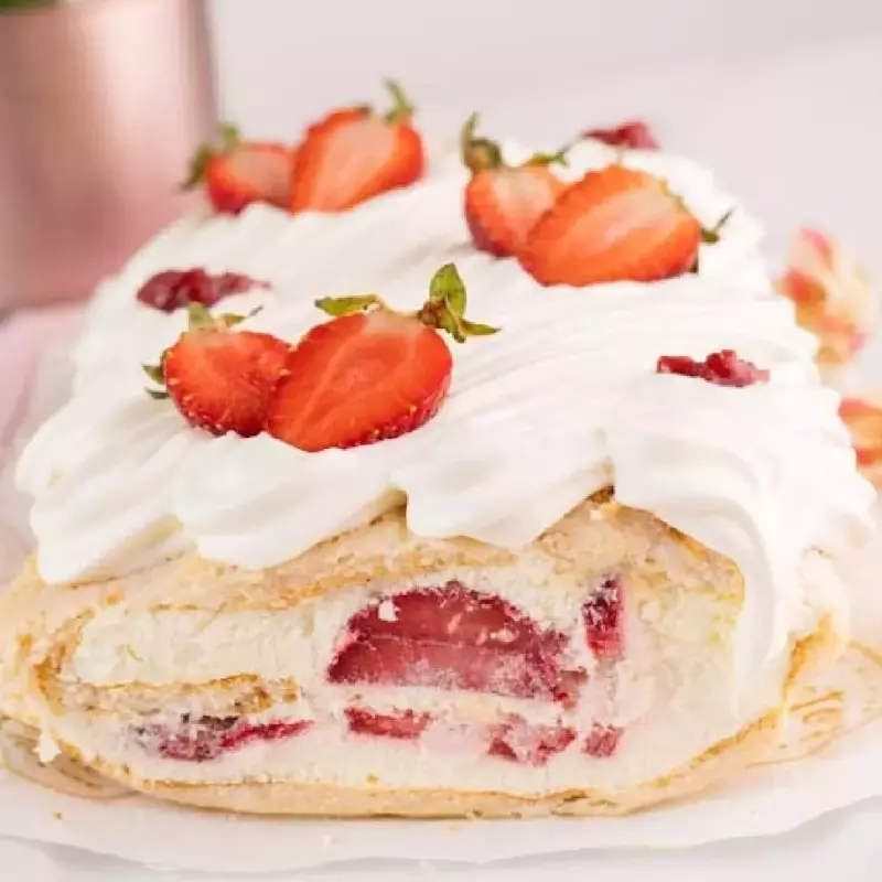 Brazo Gitano Keto de frutilla
