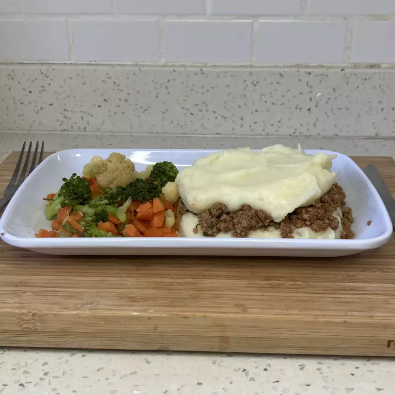 Escondidinho de carne moída