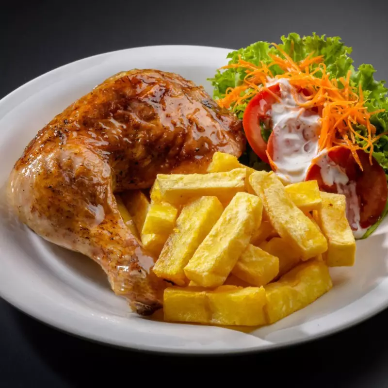 1/4 POLLO A LA BRASA