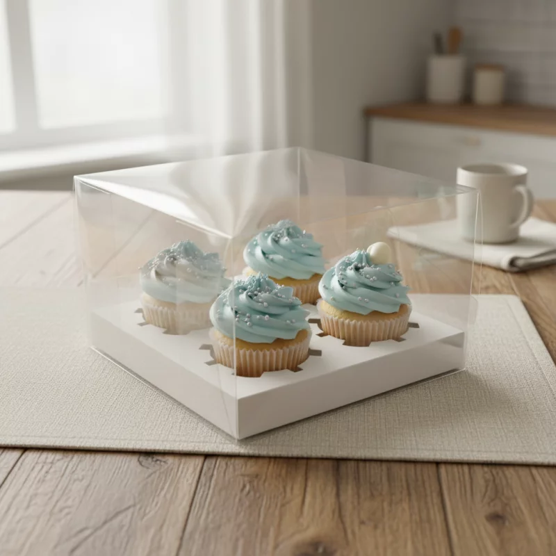 0969 CAJA DE ACETATO CUPCAKE