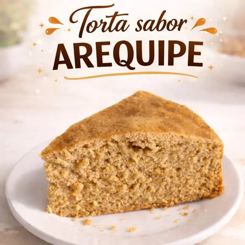 Torta sabor arequipe