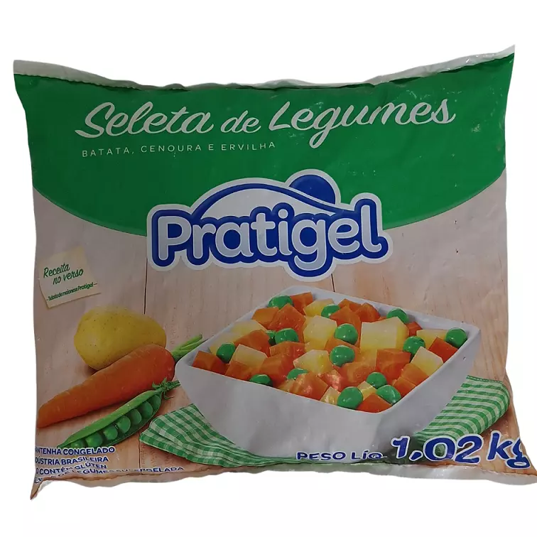 Seleta de Legumes - Pratigel - 1kg